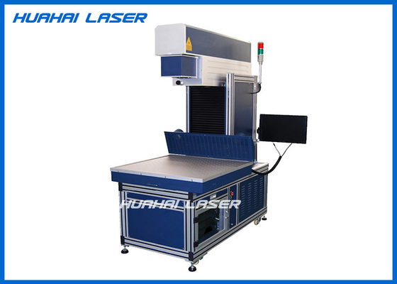 Китай Динамическое промышленное оборудование маркировки лазера для печатания логотипа циновки йоги поставщик