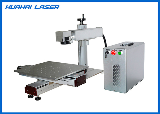 Китай Портативная машина маркировки лазера волокна с СИ скольжением для крупноразмерной гравировки металла поставщик